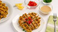 Falafel Waffles Falafel Waffles