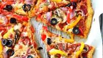 Loaded Pizza on Cauliflower Crust Loaded Pizza on Cauliflower Crust