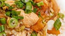 Sesame Chicken & Napa Cabbage Stir Fry Sesame Chicken & Napa Cabbage Stir Fry