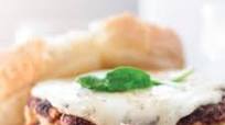 Chicken Bruschetta Burger Chicken Bruschetta Burger