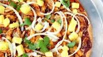 Hawaiian BBQ Chicken Pizza Hawaiian BBQ Chicken Pizza