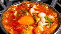Soondubu Jjigae | Spicy Korean Soft Tofu Soup Soondubu Jjigae | Spicy Korean Soft Tofu Soup