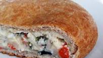 Pesto White Bean Stromboli Pesto White Bean Stromboli