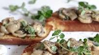 Mushroom & Thyme Keto Bruschetta Mushroom & Thyme Keto Bruschetta