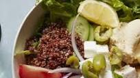 Mediterranean Grilled Chicken Salad with Hummus Mediterranean Grilled Chicken Salad with Hummus