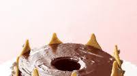 Chocolate Cranberry Tube Cake Chocolate Cranberry Tube Cake