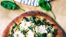 Spinach Artichoke Vegan Pizza Spinach Artichoke Vegan Pizza