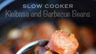 Slow Cooker Kielbasa and Barbecue Beans Slow Cooker Kielbasa and Barbecue Beans