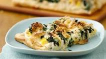 Chicken Alfredo Brunch Pizza Chicken Alfredo Brunch Pizza