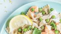 Creamy Shrimp & Sweet Pea Farfalle Creamy Shrimp & Sweet Pea Farfalle