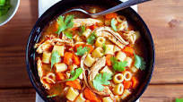 Spicy Chicken Pasta Soup Spicy Chicken Pasta Soup