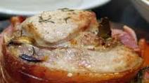 Roast Pork Loin with herby apple sauce Roast Pork Loin with herby apple sauce