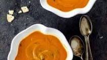 Super Creamy Tomato & Roasted Eggplant Soup (Vegan & Gluten-Free) Super Creamy Tomato & Roasted Eggplant Soup (Vegan & Gluten-Free)
