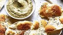 Baba ganoush with lavash Baba ganoush with lavash
