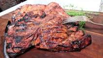 Grilled, Balsamic Marinated Pork Steaks Grilled, Balsamic Marinated Pork Steaks
