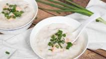 Chinese Pork and Shrimp Rice Porridge (Jook or Congee) Chinese Pork and Shrimp Rice Porridge (Jook or Congee)