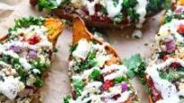 Roasted Mediterranean Sweet Potatoes With Quinoa Roasted Mediterranean Sweet Potatoes With Quinoa