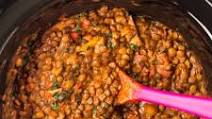 Cheesy slow cooker lentils Cheesy slow cooker lentils