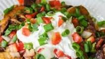 Loaded Steak Potato Nachos Loaded Steak Potato Nachos