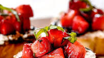 Strawberry Goat Cheese Bruschetta Strawberry Goat Cheese Bruschetta