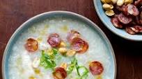 Slow Cooker Rice Congee with Chicken Slow Cooker Rice Congee with Chicken