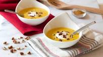 Creamy Butternut Squash Soup with Toasted Pecans Creamy Butternut Squash Soup with Toasted Pecans
