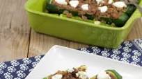 Lamb And Goat Cheese Stuffed Zucchini Lamb And Goat Cheese Stuffed Zucchini