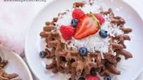 Easy Chocolate Waffles Easy Chocolate Waffles