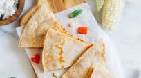Summer Vegetable Hummus Quesadillas Summer Vegetable Hummus Quesadillas