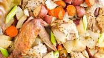 Roasted Chicken Thighs and Potatoes Roasted Chicken Thighs and Potatoes