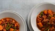 Slimming World Friendly Bacon, Squash And Sweet Potato Stew Slimming World Friendly Bacon, Squash And Sweet Potato Stew