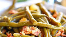 Slow Cooker Green Beans with Bacon Slow Cooker Green Beans with Bacon