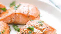 Air Fryer Salmon with Brown Sugar Glaze Air Fryer Salmon with Brown Sugar Glaze