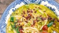 Pesto Lemon Orzo Soup Pesto Lemon Orzo Soup