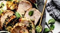 Grilled Pork Tenderloin with Charred Lemon Chimichurri Grilled Pork Tenderloin with Charred Lemon Chimichurri