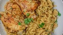 Instant Pot Chicken Thighs and Rice Instant Pot Chicken Thighs and Rice