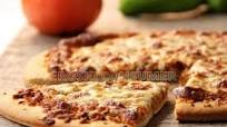 Pizza con pollo y salsa barbacoa Pizza con pollo y salsa barbacoa