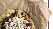 Mexican Street Corn Tostadas with Chipotle Back Beans Mexican Street Corn Tostadas with Chipotle Back Beans