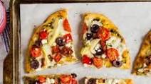 Vegetable Flatbread Pizza Vegetable Flatbread Pizza