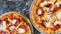 Hawaiian Pizza with Pineapple and Salami Hawaiian Pizza with Pineapple and Salami