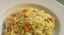 Italienisches Risotto mit Lauch und Pancetta (Risotto ai porri e pancetta) Italienisches Risotto mit Lauch und Pancetta (Risotto ai porri e pancetta)