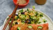 Miso-Lemon Baked Steelhead Trout Miso-Lemon Baked Steelhead Trout