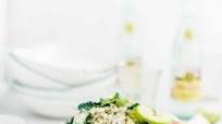 Mexican Kale Caesar Salad with Golden Corn and Quinoa Mexican Kale Caesar Salad with Golden Corn and Quinoa