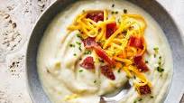 Low-Carb Loaded Cauliflower Soup Low-Carb Loaded Cauliflower Soup