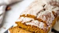 Healthy Pumpkin Bread with Maple Glaze Healthy Pumpkin Bread with Maple Glaze