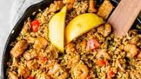 Chicken & Shrimp Spanish Paella Chicken & Shrimp Spanish Paella