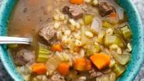 Healthier Beef & Barley Soup Healthier Beef & Barley Soup