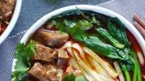 Spicy beef noodle soup (香辣牛肉面) Spicy beef noodle soup (香辣牛肉面)