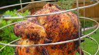 Beer-Can Seasoned Chicken on the Char-Broil Big Easy Beer-Can Seasoned Chicken on the Char-Broil Big Easy