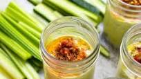 Healthy Avocado Hummus Snack Jars Healthy Avocado Hummus Snack Jars